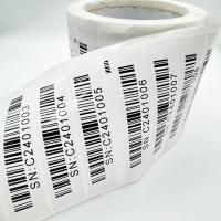 High-Contrast Marked Barcode Roll, Gap sensing
