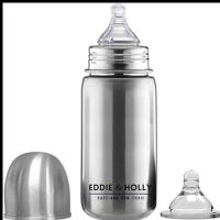 Holly Steel Feeding Bottles, Ss material, 180 grams