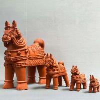 Horse Terracotta Statue