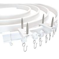 Hospital White Curtain Track