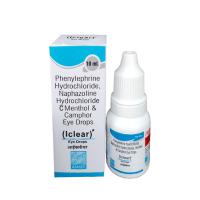 I-Clear Eye Drops, Immediate relief from redness