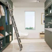 Industrial Library Ladder