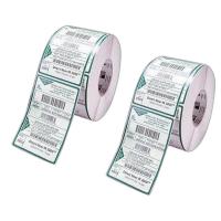 Infrared Barcode Labels, Glossy, matte surface