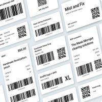 inventory barcode label, healthcare and more uses