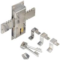 Iron Godown Lock, Durable and long lasting, size