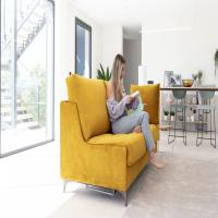 Italian Velvet Sofa Cover, Self abstract design