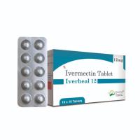 Iverheal 12 Mg Tablets, High-strength combination