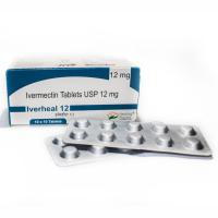 Iverheal 12 Mg Tablets, High-strength combination