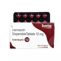 Ivermectin Dispersible 12mg Tablets, Rapid dissolve