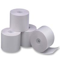 Jumbo Thermal Printer Roll, White colour, plain pattern