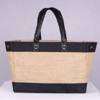 Jute Leather Bags