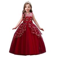 Stylish Latest Fashion Designer Embroidery Kids Gown