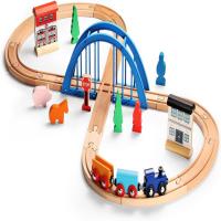 Kids Toy Train Track Set, 3 to 4 years, wedge shape