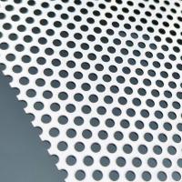 Kitchen Use SS Perforated Sheet, Fine round holes Image