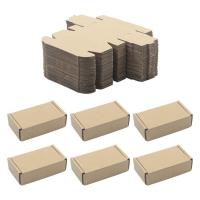 Kraft Corrugated Carton Box, Brown recycled board Image