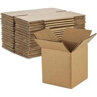 Kraft Corrugated Carton Box, Brown recycled board