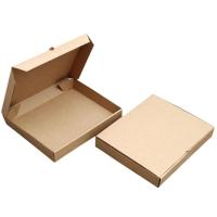 kraft pizza box, Recyclable kraft with lining Image