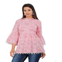 Ladies Printed Fancy Top