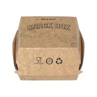 Leakproof Cardboard Food Packaging Box, Sealed edge