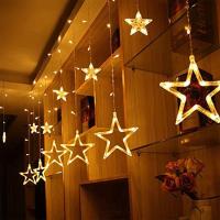 Led Star Curtain Light