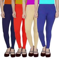 Ladies Multicolor Leggings Ankle Length Combo Manufacturers