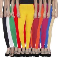 Ladies Multicolor Leggings Ankle Length Combo Manufacturers