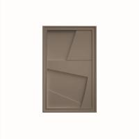 Likya Aluminium Door, Teak and tobacco variant