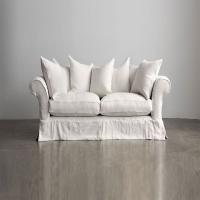 Linen Sofa Plain Cover, Washed for maximum softness