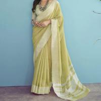 Linen Wear Saree