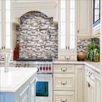 Linnea mosaic wall tiles, smooth, shiny types material