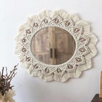 High-quality Round Macrame Mirror New Design Wall Hanging