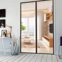 Magnetic Ac curtain, Plain transparent colors