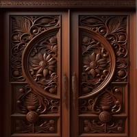 Main Door Wood Carving, Eco friendly, home use