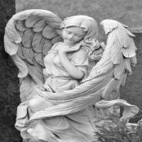 Marble Angel Lady Statue