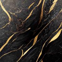 Offering Rich Gold Black Marble Kitchen Countertops