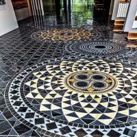 marble mosaic floor tile, Polished, distinctive look