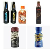 Matte Film Shrink Sleeve, Non-glare texture type