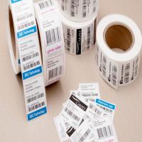 Matte Polypropylene Barcode Sticker, Tear-resistant Image