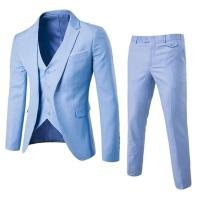 Customized Mens Suit 2 Piece Designer Wedding Blazer Suit