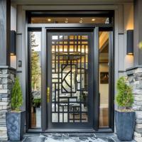 Metal Flat Safety Door, Different sizes & different color