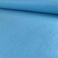 Mid Blue Felt Fabric, 24cm square, 70% viscose