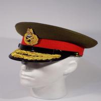 Military Golden Peak Visor