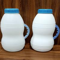 Milk Plastic Bottle, Pvc sealing type, open cap type