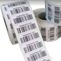 Mini Barcode Label Roll, Compact size, matte finish