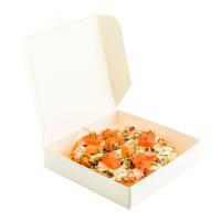 mini pizza boxes, Small-scale white chipboard