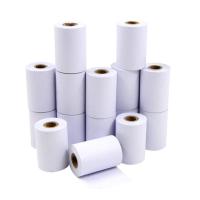 Mini Telex Paper Roll, Off-white hue, high caliber Image