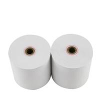 Mini Telex Paper Roll, Off-white hue, high caliber