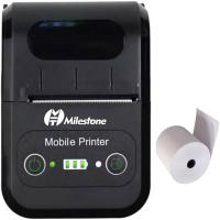 Mini Thermal Printer Black, Not easily faded