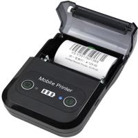 Mini Thermal Printer Black, Not easily faded