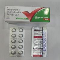 Minocycline 100 mg Antibiotic Tablet, Broad-spectrum